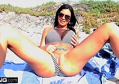 Busty Jasmine Jae takes her guy toy for a POV ride