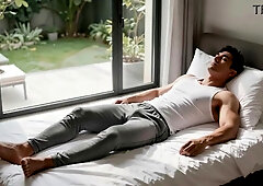 Athlete Patio Afternoon AI Vid