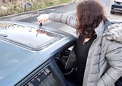 Tranny Gilf Starting And Driving An Ancient Peugeot 205 Diesel Sfw Not Porn