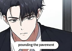 Secretly Watching Your Boss Pleasure Himself in the Office BL AI ANIME