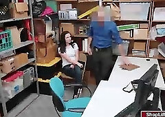 Raven fucked hard by LP officers big cock