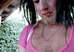 Wild Game Night: Older Crossdresser Delivers Raw sex on His Sultry Youthful Husband