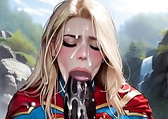 U Can Cum Unfathomable In My Throat - Neighbour's Wife Desires U To Impregnate Her - [AI]