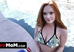 Horny Stepmom Fucks Stepson Before Going Off To University