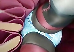 BlueGirl70 SexyKnickers And Stockings
