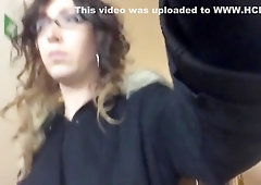 Tranny flashing in charity shop