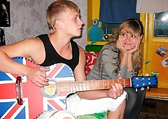 Sweet young model Nestee Shy is enjoying hard doggy style sex