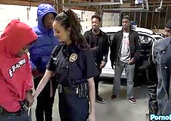 Rookie Cop Rodriguez is in her second week of field training. She and her partner, Holmes, get a call to investigate a large house where a couple of k