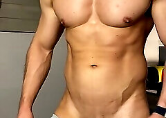 el luchador in silver spandex pants