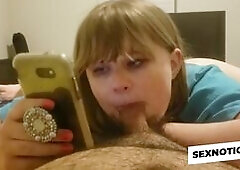 Reddit Browsing Babe Sucks Dick - BDSM Amateur Teen POV