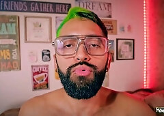 Huge-cumload, latino-man, big-cock