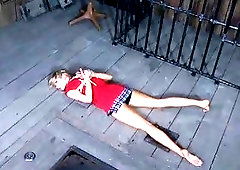 Extreme bondage session with bitch and her master BDSM movie