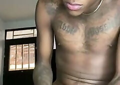 Paticoxxx jackin his big dick 2