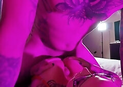 Glasses, bouncing tits, mummy