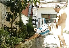outdoor sex caught exposed and juicy