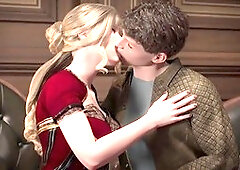 3D animation featuring intense boob sucking and wild sex toys action