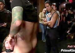 Sasha Knox Public Bar Tied Up Debauchery