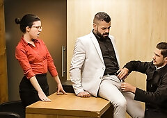 Office anal with Dato Foland and Victor D'Angelo