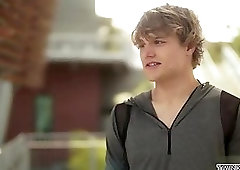 Hot twinks flip flop with facial cum