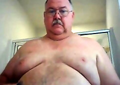 Fat masturbation, chubby gay, chubby masturbating