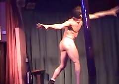 British Stripper Rimmed and Sucked by Another Lucky Audience Member