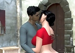 I hooked up with my friend's sexy widowed stepmom Your Savita Bhabhi