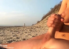 Shameless Public Beach Sex till beachgoers had enough - Milf