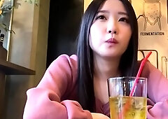 Tiny Japanese babe hardcore spitroasted