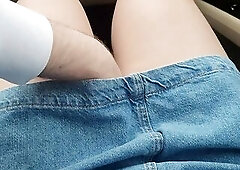 I Let Stranger Touch My Twat in The Car No Pants Beneath The Costume