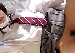 1766968 [face Revealed] Boyish Beautiful Girl. The Last Uniform