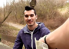 POV fucking with a totally shredded young dude