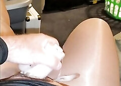 Ladyboy hose cum masterbation compilation