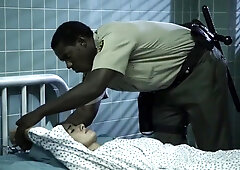 Restrained Girl In Prison Psych Ward