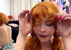 Cute Red-Haired Girl Kate Kuray sex video