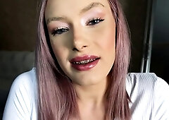 Oiled Butt JOI with Blonde Teen Goddess