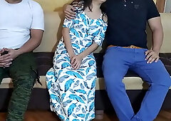 Wife Gets Fucked in Front of Her Cuckold Husband when He Was Resting - Bad Wi...