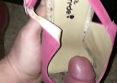 Cumshot in my neighbors stolen shoes