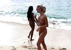 In Nature's Garb Beach - PhotoShoot two - 2 Women Peeing