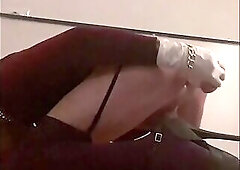 Daniela Lei long dildo doggy cum