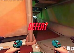 Cosplayer hotty as D.Va knows how to win at Overwatch Trailer
