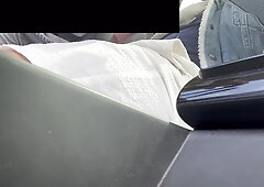 Caught masturbating in the van by a married fellow