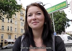 Adorable Hottie Denisse Gets Cash And Gets