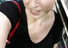 Come With Me During the time that I Use The Public Toilets