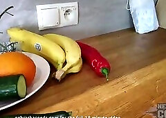 strange object fresh veggie