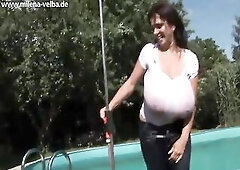 See Milena Velba - Water Pantyhose - Fresh Version on now! - Milena Velba, Titties *, Solo Gal Porn