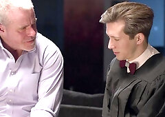 My Younger Lover: Grad Cap & Gown on Doggy Style