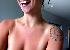 Leann amateur beautiful brunette with big boobs