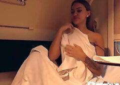 Busty Friend Hops On My Raging Pole - Tim Deen