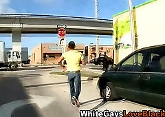 Ebony homies ass humped