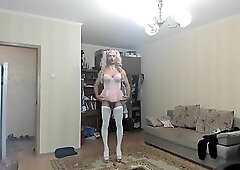Pink dress. How do you like it?